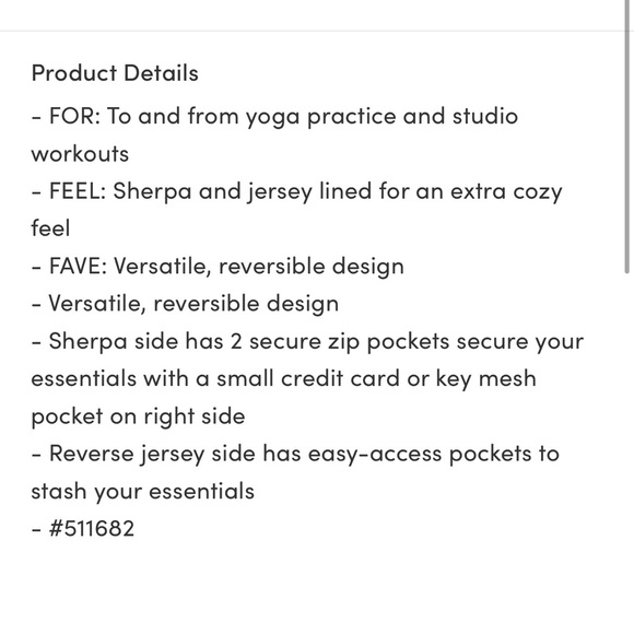 NWT Athleta Cozy Sherpa Reversible Jacket White - Picture 15 of 16